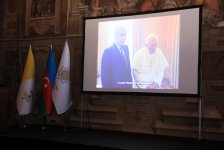 Vatikanda Heydər Əliyev Fondu ilə birgə layihələrin təqdimatına həsr olunan tədbir keçirilib (FOTO)
