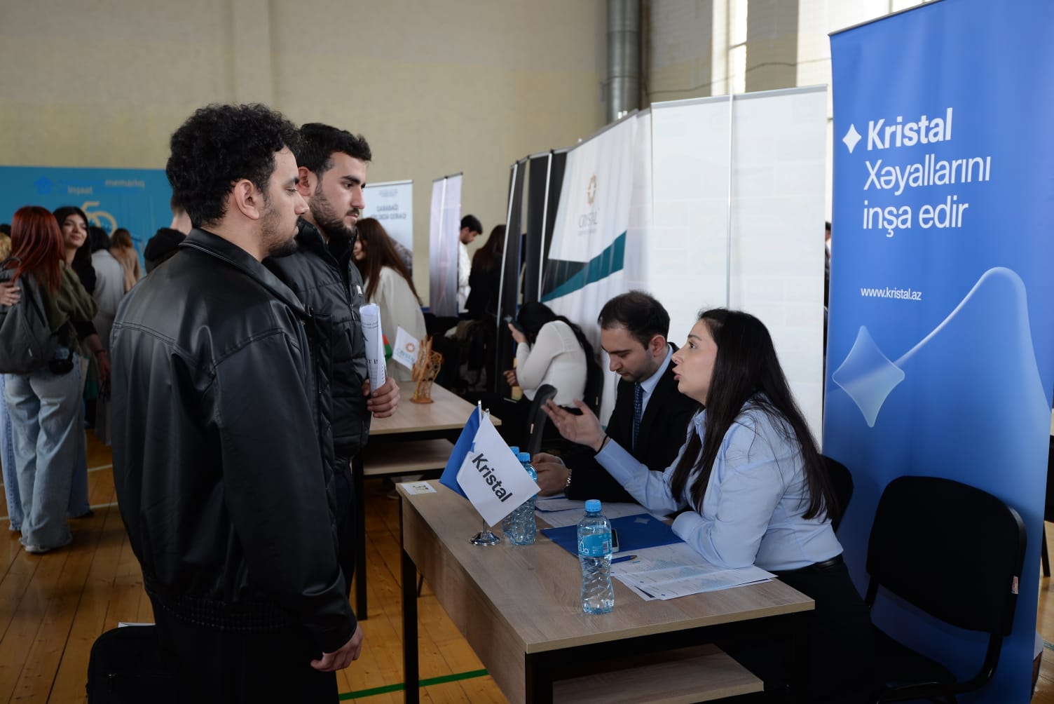AzMİU-da VII Karyera Sərgisi: Azad olunmuş ərazilər üçün kadr seçimi və universitet-sənaye əməkdaşlığının uğurlu modeli (FOTO)