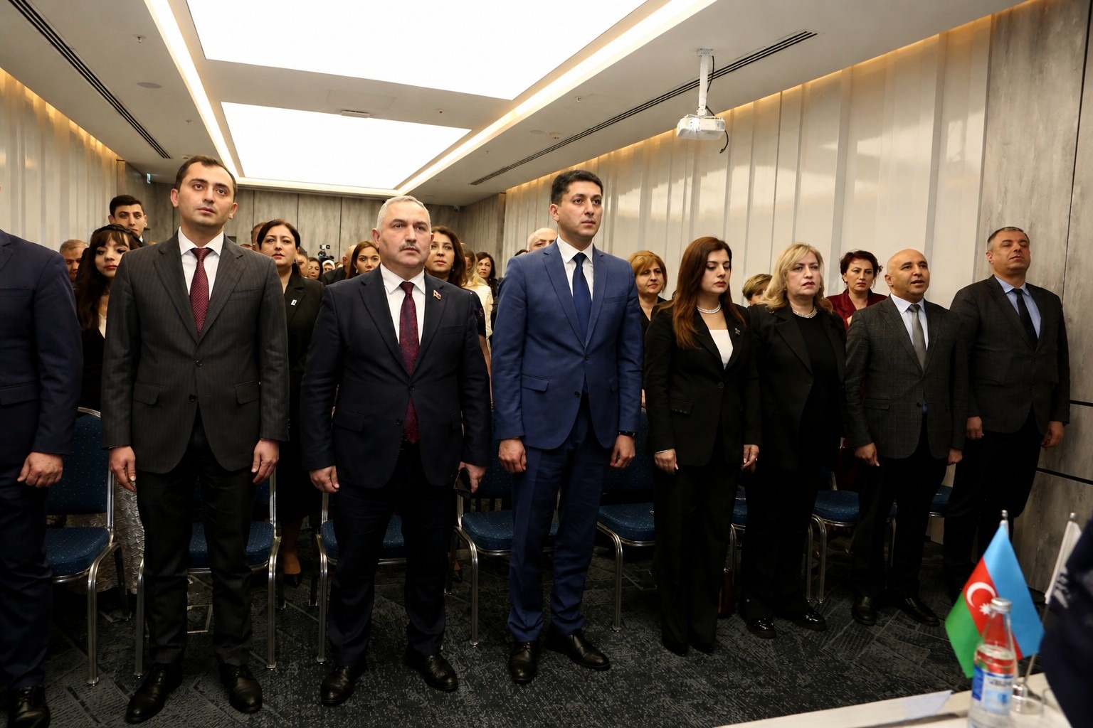 AMQF fəaliyyətinə və planlarına dair ictimai hesabatla çıxış edib (FOTO)