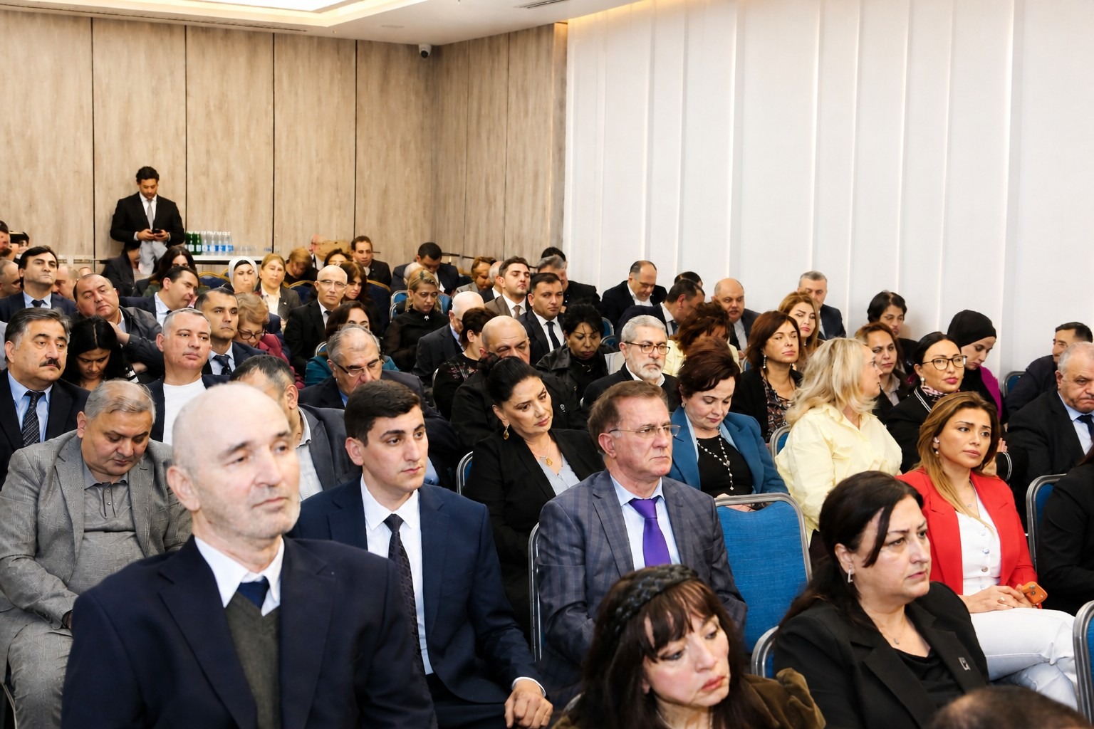 AMQF fəaliyyətinə və planlarına dair ictimai hesabatla çıxış edib (FOTO)