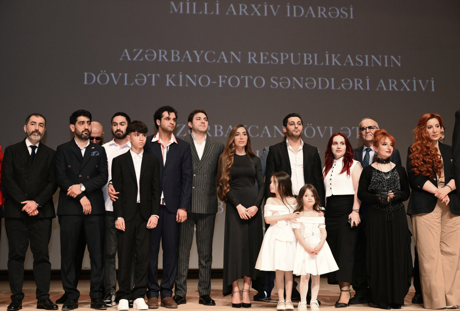 Arzu Əliyeva və Alena Əliyeva “Tağıyev: Məktəb” bədii filminin təqdimatında iştirak ediblər (FOTO)