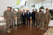Heydər Əliyev Mərkəzində gənclərlə “Heydər Əliyev və Ömər Eldarov yaradıcılığı” mövzusunda görüş olub (FOTO)