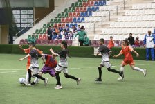 Leyla Əliyevanın təşəbbüsü ilə uşaq evlərinin komandaları arasında növbəti minifutbol turniri təşkil olunub (FOTO)