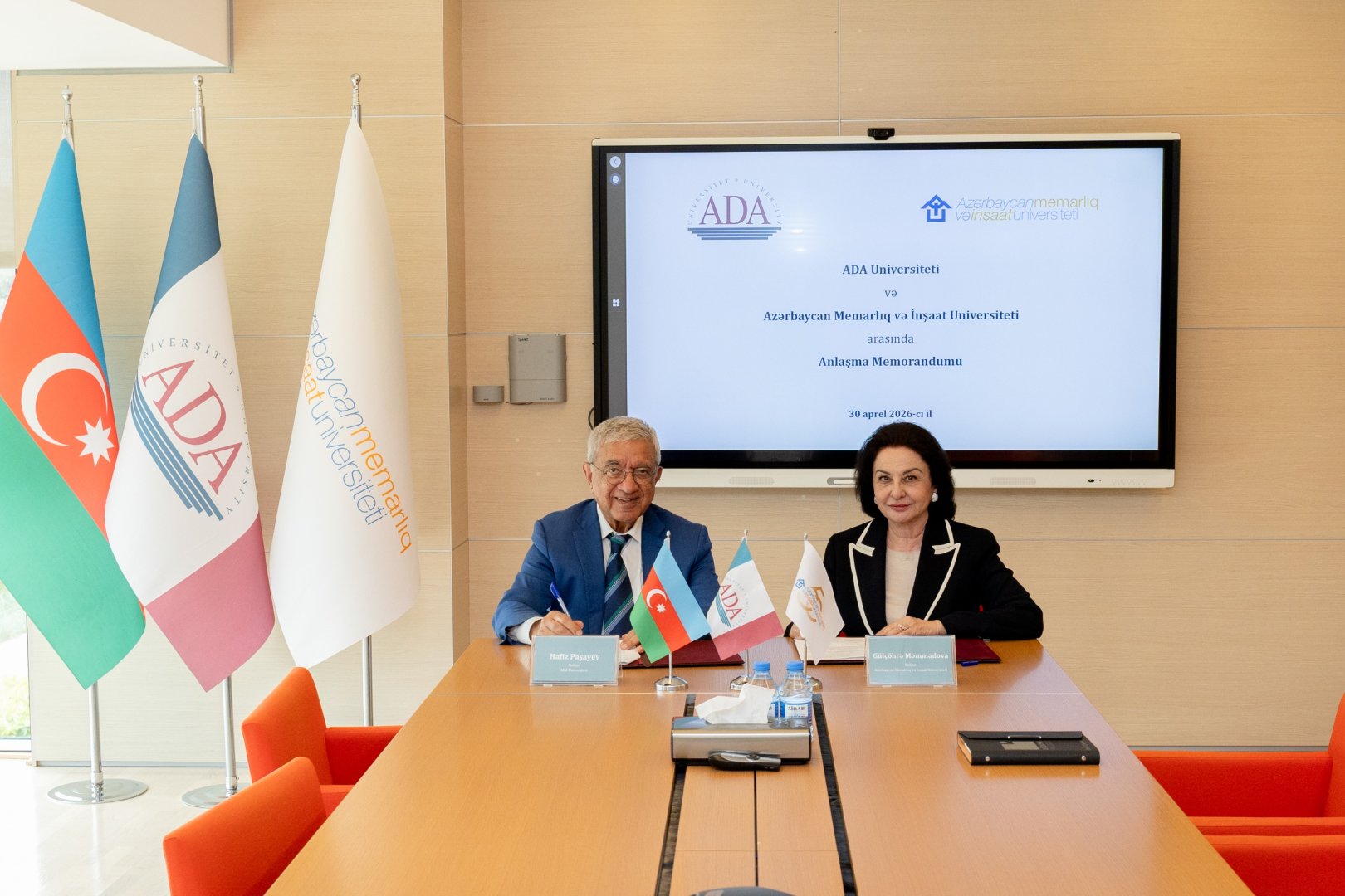 AzMİU və ADA Universiteti arasında strateji əməkdaşlıq: Dizayn sahəsində yeni mərhələ başlayır (FOTO)