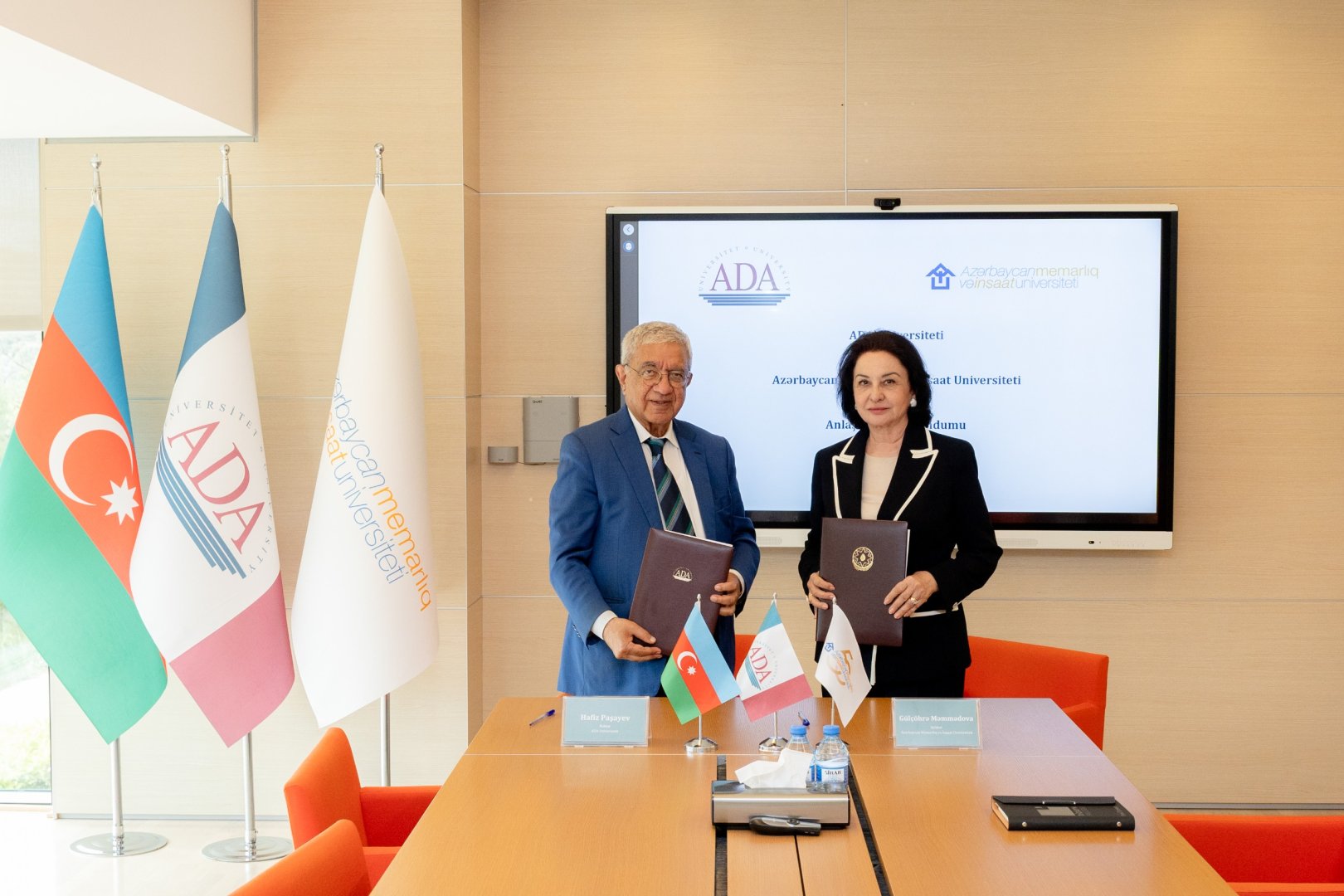 AzMİU və ADA Universiteti arasında strateji əməkdaşlıq: Dizayn sahəsində yeni mərhələ başlayır (FOTO)