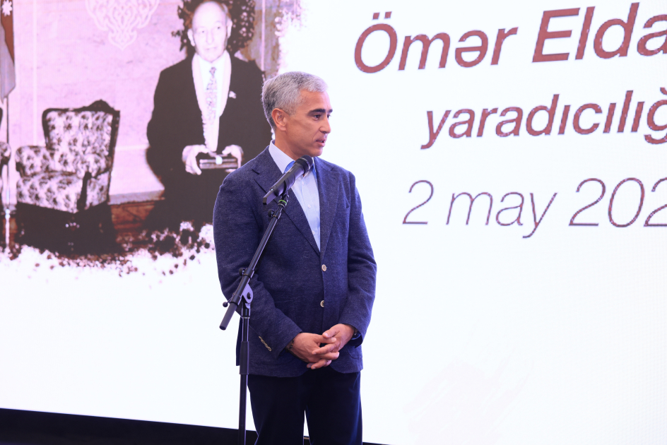 Heydər Əliyev Mərkəzində gənclərlə “Heydər Əliyev və Ömər Eldarov yaradıcılığı” mövzusunda görüş olub (FOTO)