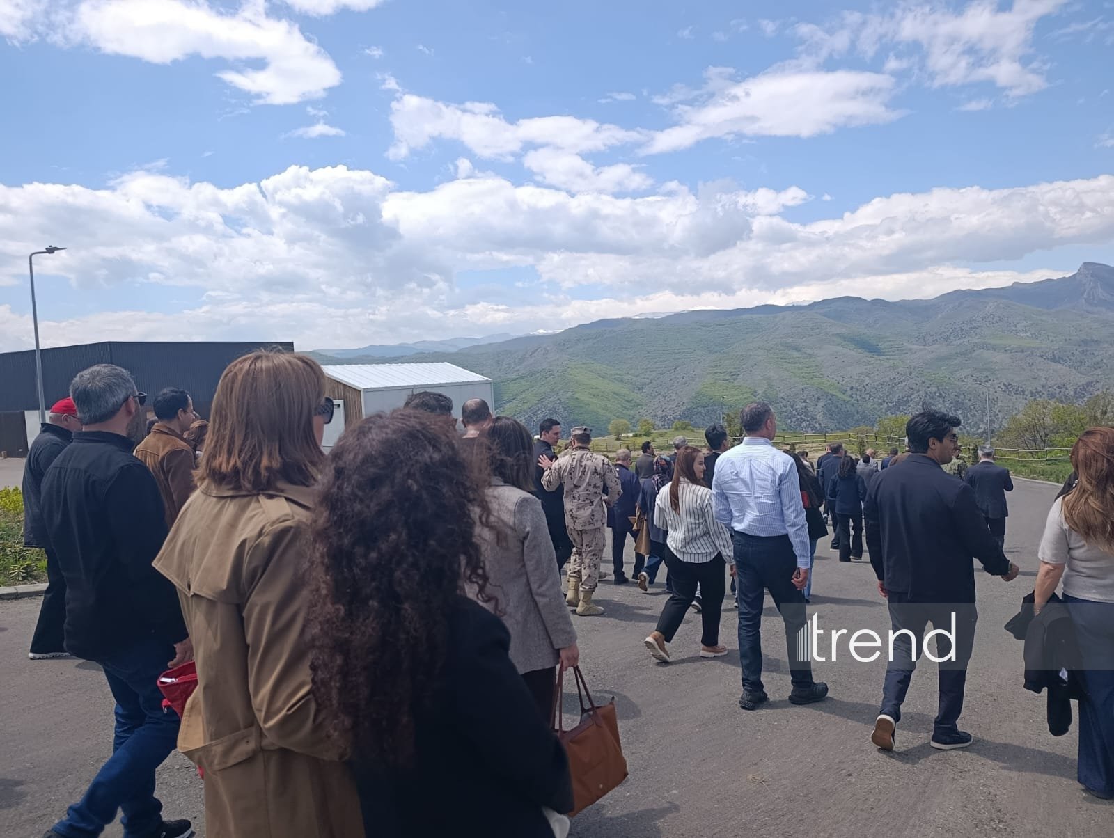Diplomatik korpusun nümayəndələri Laçında aqro-sənaye parkına baş çəkiblər (FOTO)