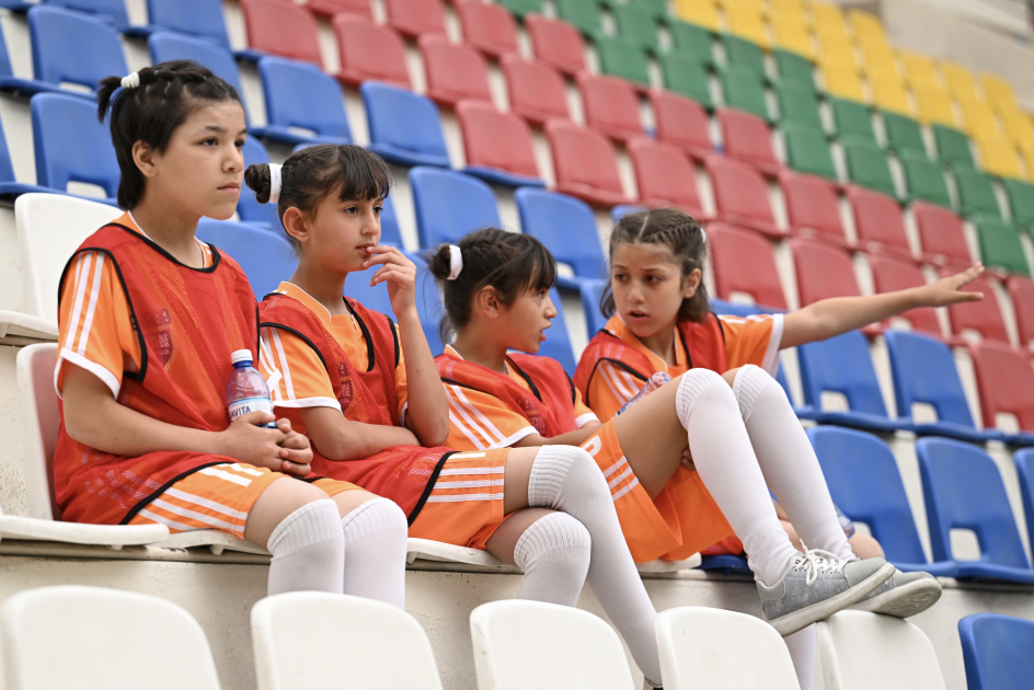 Leyla Əliyevanın təşəbbüsü ilə uşaq evlərinin komandaları arasında növbəti minifutbol turniri təşkil olunub (FOTO)