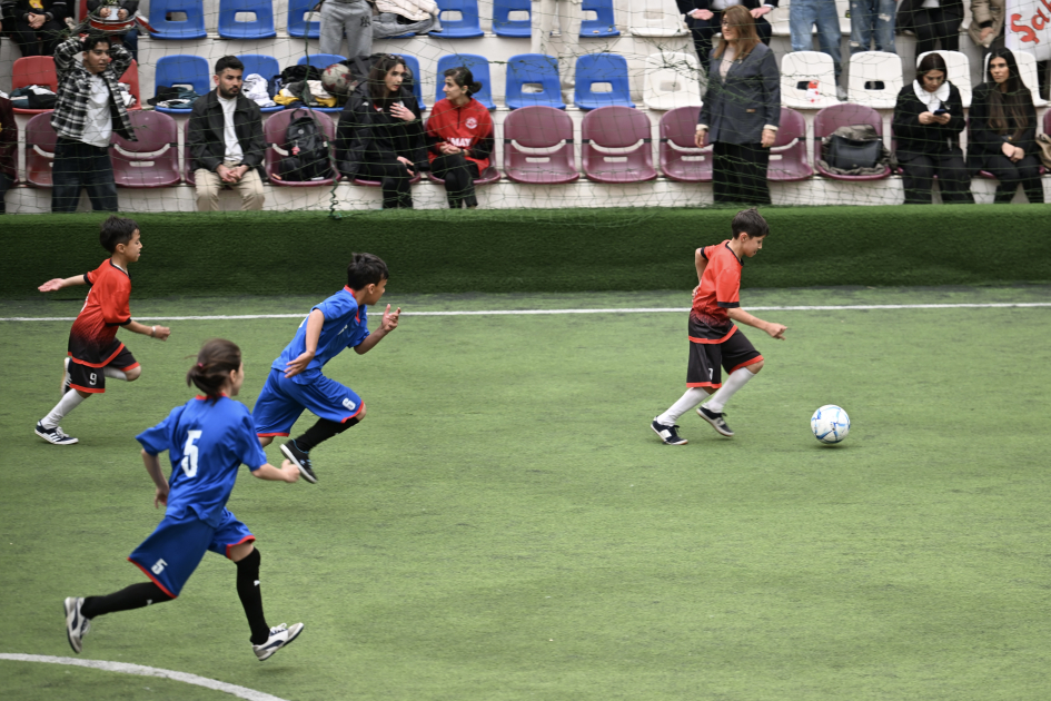 Leyla Əliyevanın təşəbbüsü ilə uşaq evlərinin komandaları arasında növbəti minifutbol turniri təşkil olunub (FOTO)