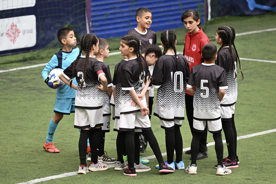 Leyla Əliyevanın təşəbbüsü ilə uşaq evlərinin komandaları arasında növbəti minifutbol turniri təşkil olunub (FOTO)