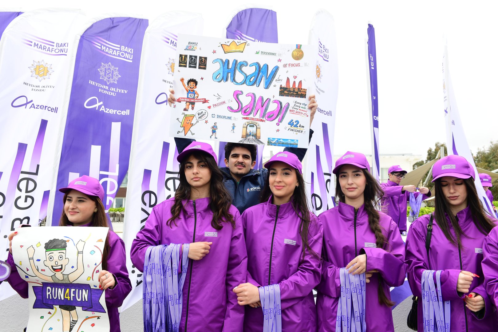 "Bakı Marafonu 2026"da yarış başa çatıb (FOTO)