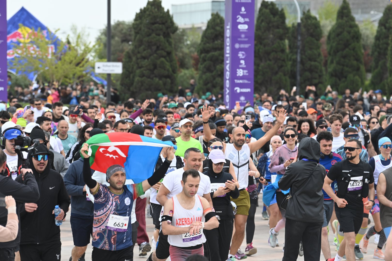 "Bakı Marafonu 2026"da yarış başa çatıb (FOTO)
