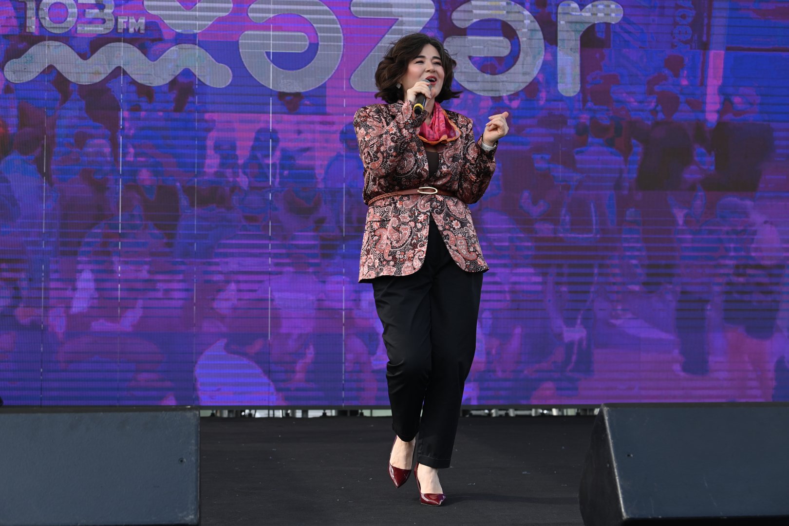 "Bakı Marafonu 2026"ın start və finişində konsert təşkil edildi (FOTO)