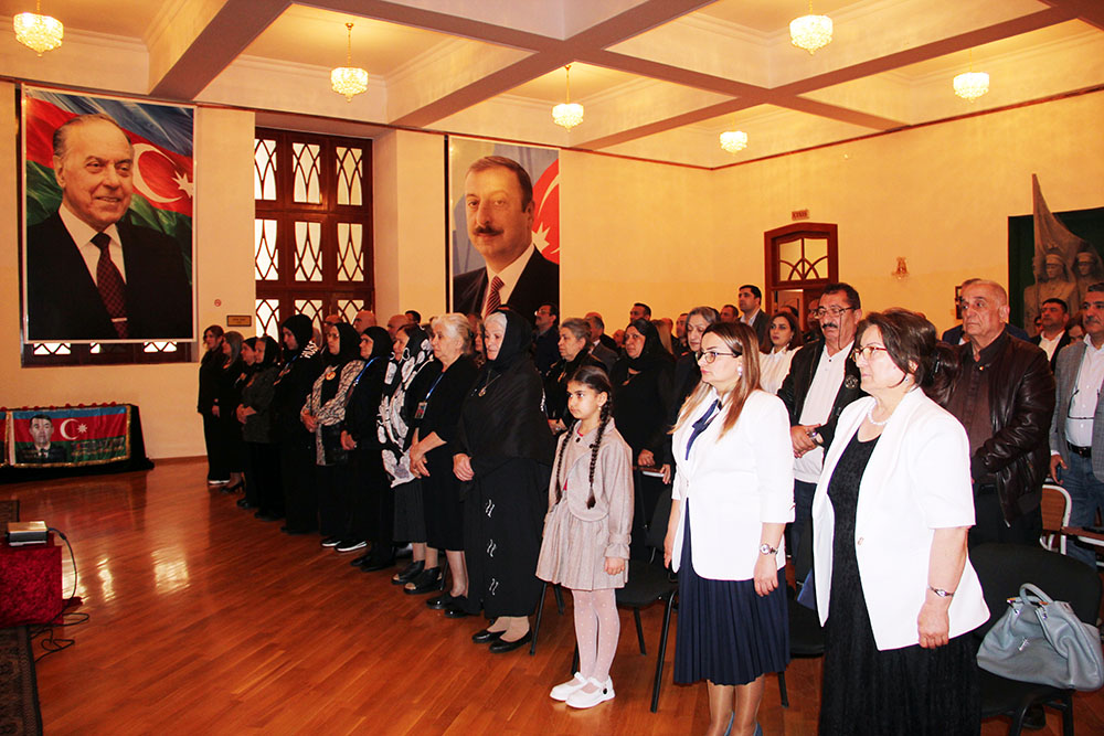 Şəhid Anar Məmmədovun xatirəsinə həsr olunmuş anım tədbiri keçirilib (FOTO)