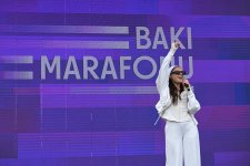 "Bakı Marafonu 2026"ın start və finişində konsert təşkil edildi (FOTO)