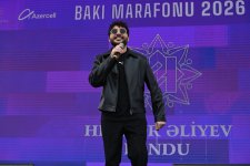 "Bakı Marafonu 2026"ın start və finişində konsert təşkil edildi (FOTO)