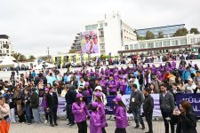 "Bakı Marafonu 2026"ın start və finişində konsert təşkil edildi (FOTO)