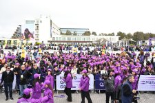 "Bakı Marafonu 2026"ın start və finişində konsert təşkil edildi (FOTO)