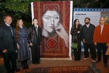 Leyla Əliyeva və Arzu Əliyeva Beynəlxalq Xalça Festivalını ziyarət ediblər (FOTO)