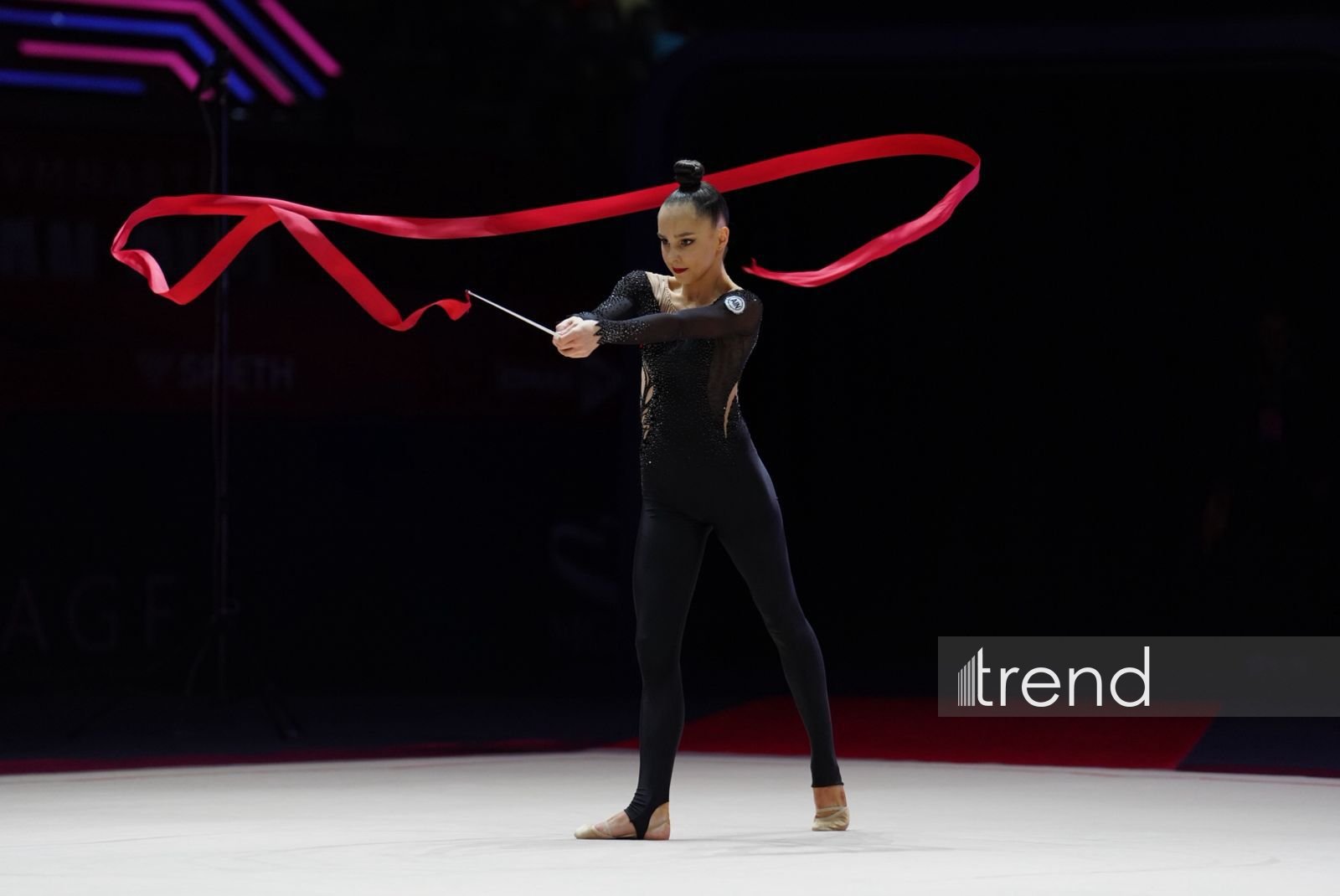 Bakıda keçirilən bədii gimnastika üzrə Avropa kubokunun üçüncü başa çatıb (FOTO)