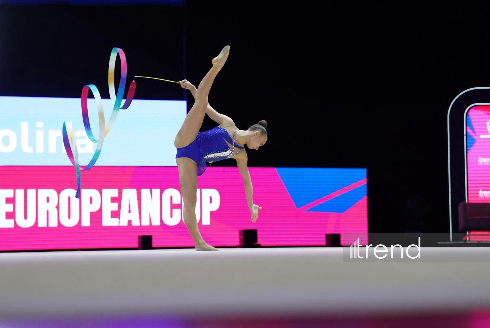 Bakıda keçirilən bədii gimnastika üzrə Avropa kubokunun üçüncü başa çatıb (FOTO)