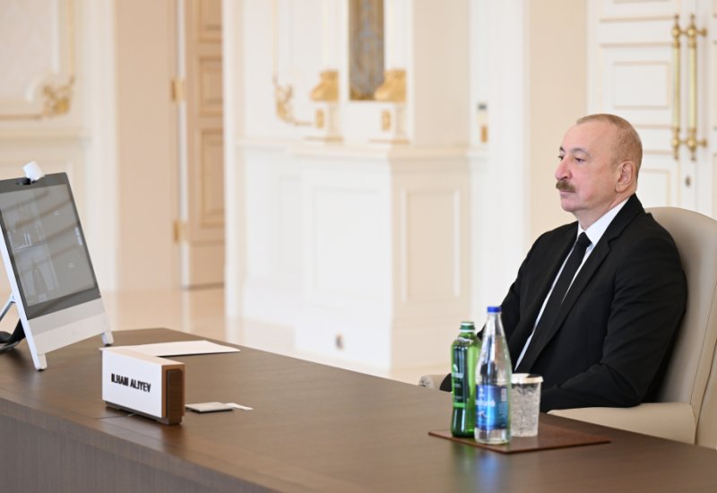 Prezident İlham Əliyev “Avropa Siyasi Birliyi”nin 8-ci Zirvə toplantısında videobağlantı formatında çıxış edib (FOTO) (YENİLƏNİB)