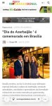 “Azərbaycan Mədəniyyət Günü” Braziliya mətbuatında (FOTO)