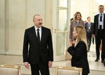 Prezident İlham Əliyevin adından İtaliya Nazirlər Şurasının sədrinin şərəfinə işçi şam yeməyi verilib (FOTO)