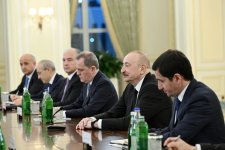 Prezident İlham Əliyevin İtaliya Nazirlər Şurasının sədri ilə geniş tərkibdə görüşü olub (FOTO)