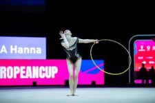 Bədii gimnastika üzrə Avropa kuboku başa çatıb (FOTO)