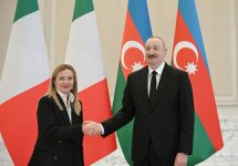 Prezident İlham Əliyevin İtaliya Nazirlər Şurasının sədri Ciorcia Meloni ilə təkbətək görüşü keçirilib (FOTO)