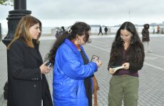 Leyla Əliyeva “Azərbaycan təbiətinin izi ilə” sərgisinin açılış mərasimində iştirak edib (FOTO)
