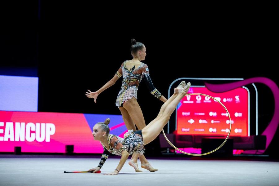 Bədii gimnastika üzrə Avropa kuboku başa çatıb (FOTO)