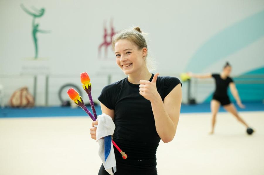 Bədii gimnastika üzrə Avropa kuboku başa çatıb (FOTO)