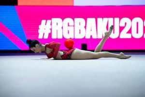 Bədii gimnastika üzrə Avropa kuboku başa çatıb (FOTO)