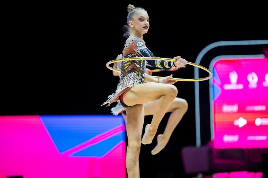 Bədii gimnastika üzrə Avropa kuboku başa çatıb (FOTO)