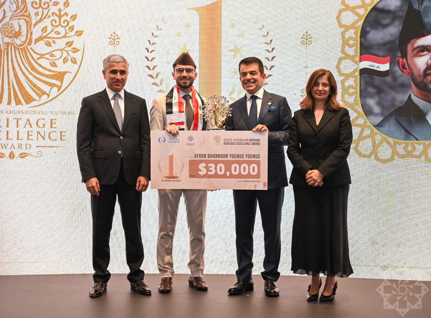 ICESCO-nun qərargahında “Natəvan Mədəni İrs Mükafatı”nın ilk qaliblərinin təltif edilməsi mərasimi olub (FOTO)