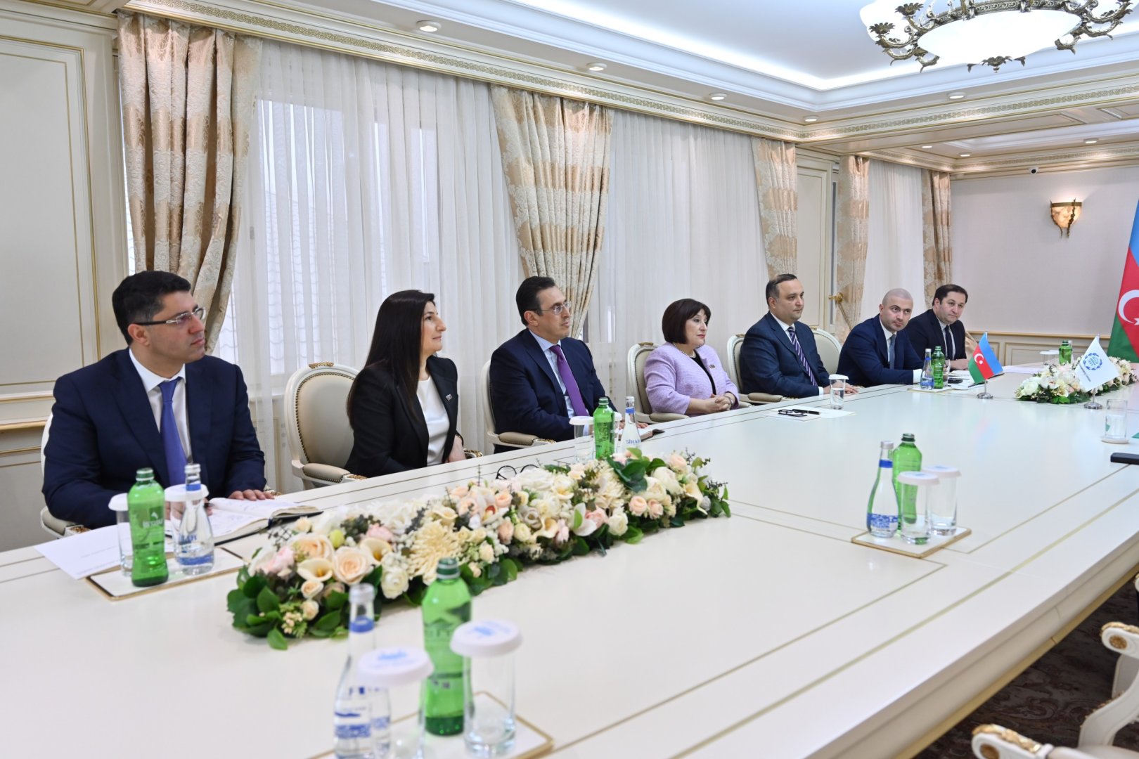 Milli Məclisin sədri Parlamentlərarası İttifaqın Baş katibi ilə görüşüb (FOTO)