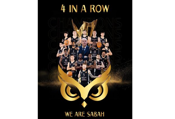 "Sabah" basketbol komandası ardıcıl dördüncü dəfə ölkə çempionu olub