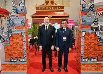 Prezident İlham Əliyev və Birinci xanım Mehriban Əliyeva 19-cu “Caspian Agro Week” və 31-ci “InterFood Azerbaijan” sərgiləri ilə tanış olublar (FOTO)