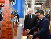 Prezident İlham Əliyev və Birinci xanım Mehriban Əliyeva 19-cu “Caspian Agro Week” və 31-ci “InterFood Azerbaijan” sərgiləri ilə tanış olublar (FOTO)