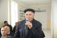 Xaçmazın Mehrəliqışlaq kəndində səyyar qəbul keçirilib (FOTO)