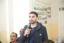 Xaçmazın Mehrəliqışlaq kəndində səyyar qəbul keçirilib (FOTO)