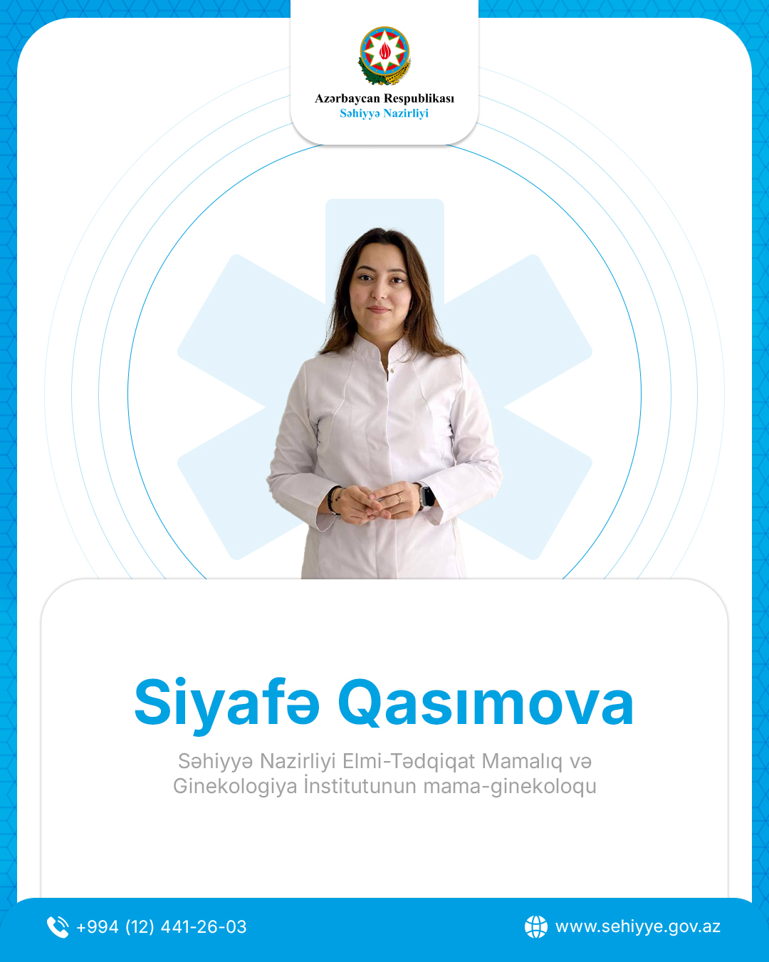 Hər il 5 may tarixində Beynəlxalq Həkim-Mama Günü qeyd olunur - Səhiyyə Nazirliyi