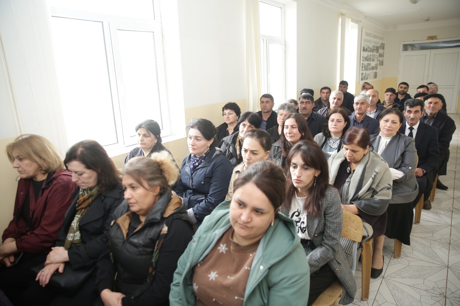 Xaçmazın Mehrəliqışlaq kəndində səyyar qəbul keçirilib (FOTO)