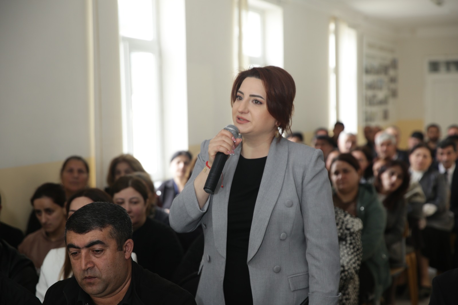 Xaçmazın Mehrəliqışlaq kəndində səyyar qəbul keçirilib (FOTO)