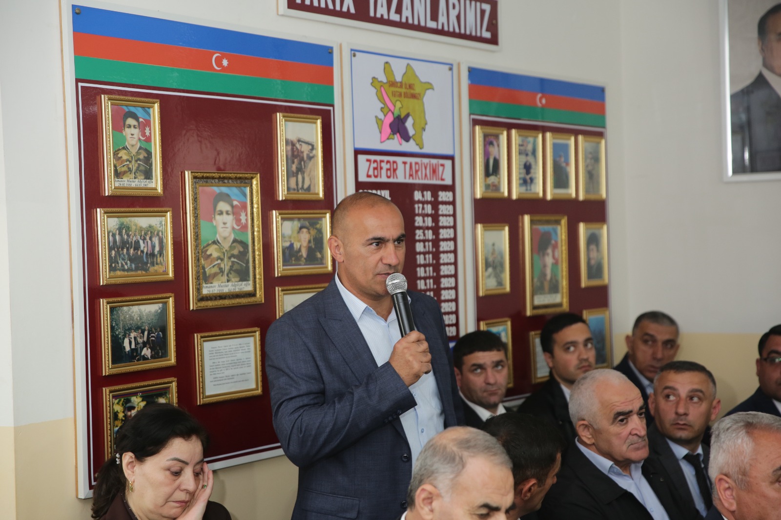 Xaçmazın Mehrəliqışlaq kəndində səyyar qəbul keçirilib (FOTO)