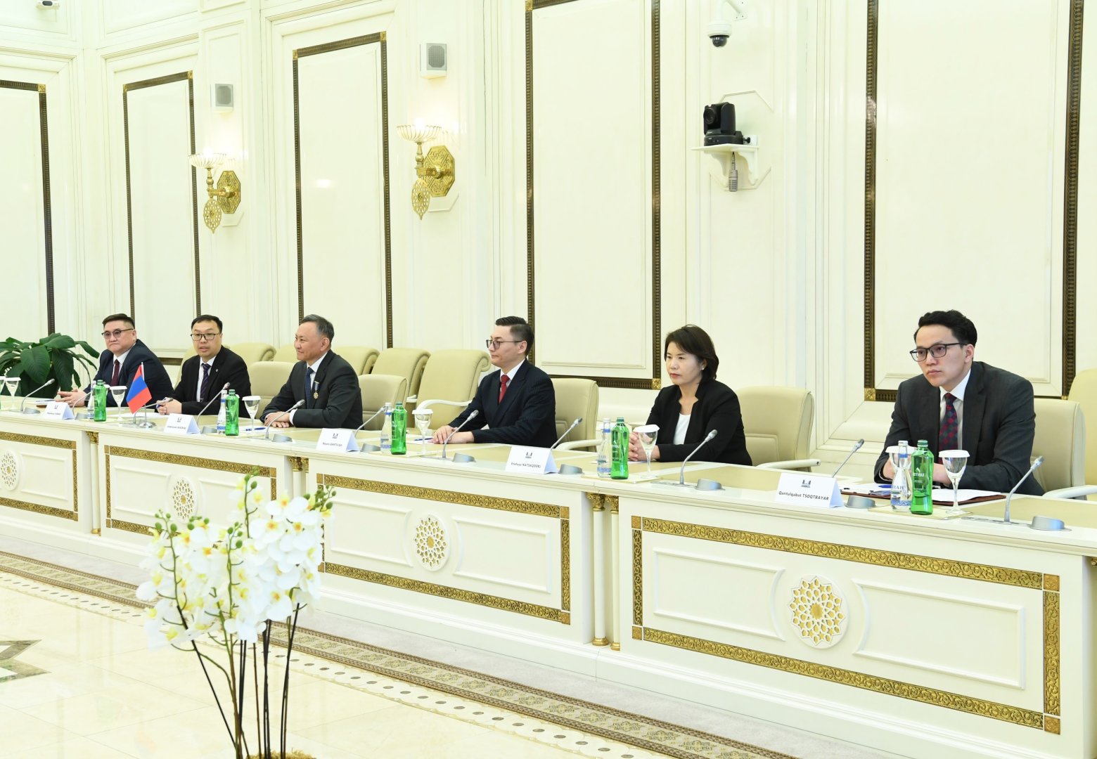 Milli Məclisin sədri Sahibə Qafarova Monqolustanın Baş prokuroru ilə görüşüb (FOTO)