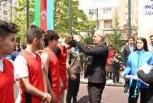 Paytaxtın abad məhəllələrində basketbol yarışları başa çatıb (FOTO)