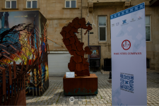 "Baku Steel Company" Xalça Festivalında polad sənətini təqdim etdi (FOTO)
